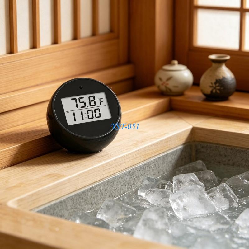 E15A ميزان حرارة حمام الجليد ا - مراجعة Pool Alarm Float وسعره