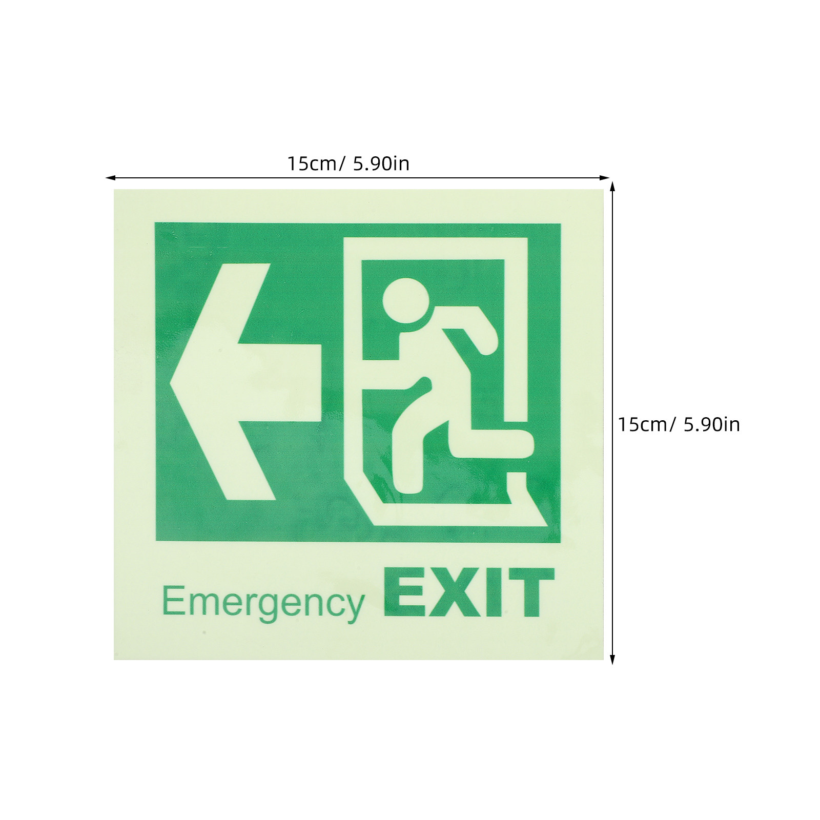 لافتة خروج طوارئ مضيئة ذاتية ا - مراجعة Emergency Exit Sign وسعره