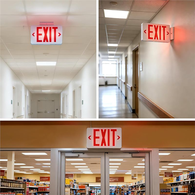 مصباح خروج LED معتمد من ABKQ-U - مراجعة Emergency Exit Sign وسعره