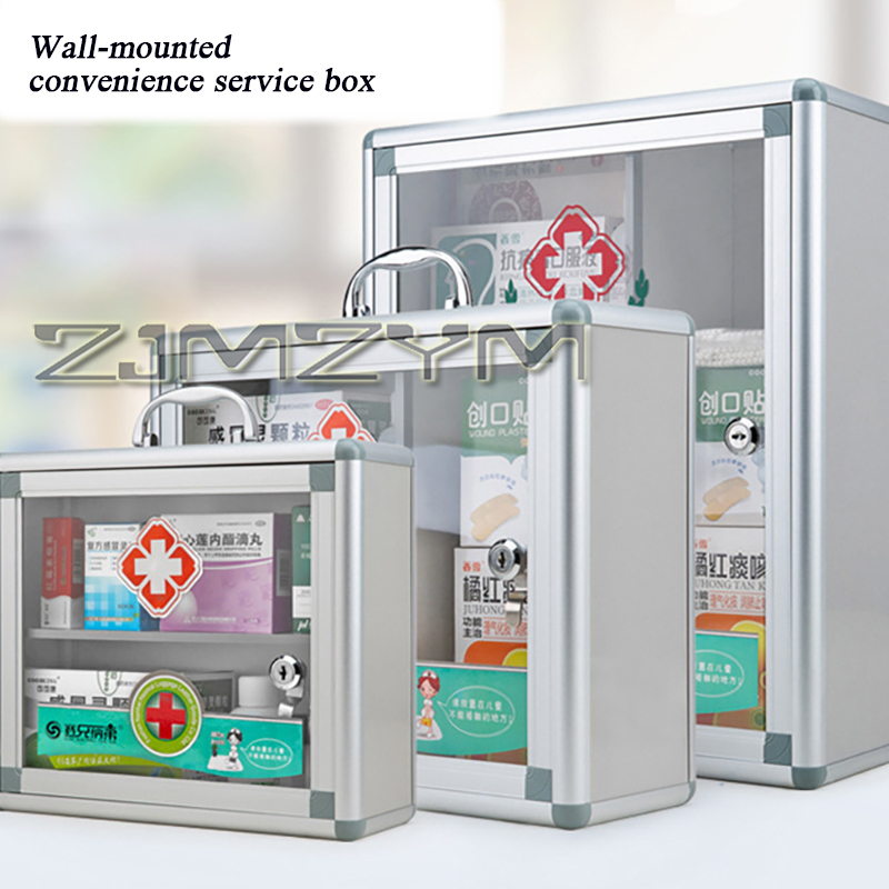 صندوق دواء محمول من سبائك الأل - مراجعة Medicine Cabinet Lock وسعره