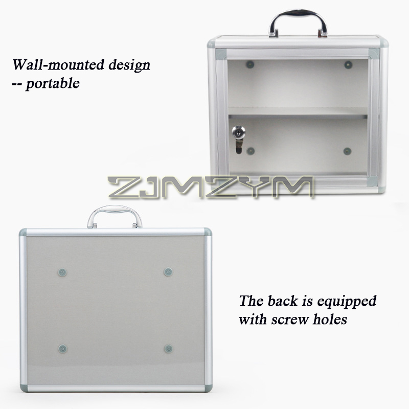 صندوق دواء محمول من سبائك الأل - مراجعة Medicine Cabinet Lock وسعره