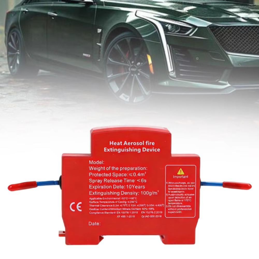 جهاز مقاوم للهب بتصميم ثنائي ا - مراجعة Fire Extinguisher Small وسعره