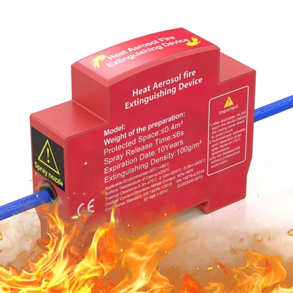 جهاز مقاوم للهب بتصميم ثنائي ا - مراجعة Fire Extinguisher Small وسعره