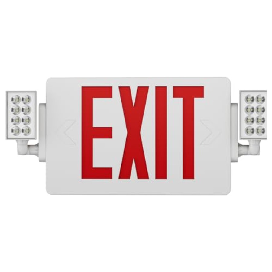 لافتات خروج Spectsun مع أضواء  - مراجعة Emergency Exit Sign وسعره