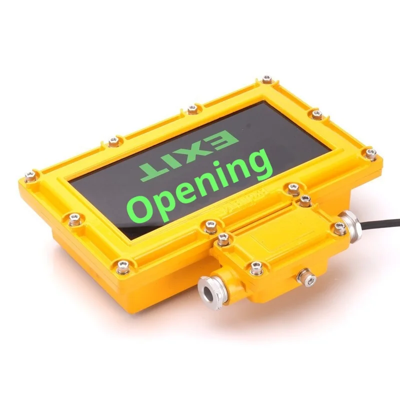 مصباح إشارة طوارئ LED مضاد للا - مراجعة Emergency Exit Sign وسعره