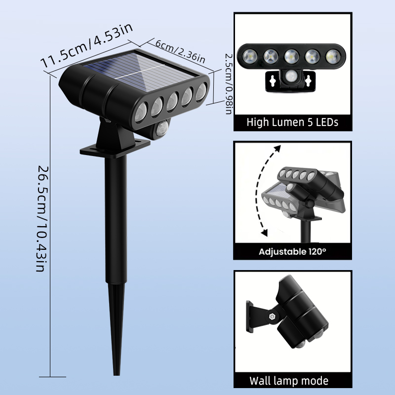4 قطع مصابيح جدارية خارجية تعم - مراجعة Power Outage Light وسعره
