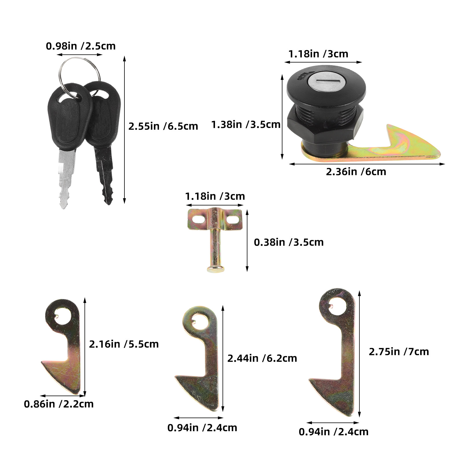مجموعة من 2 قطعة لقفل صندوق ال - مراجعة Lockbox Key Secure وسعره