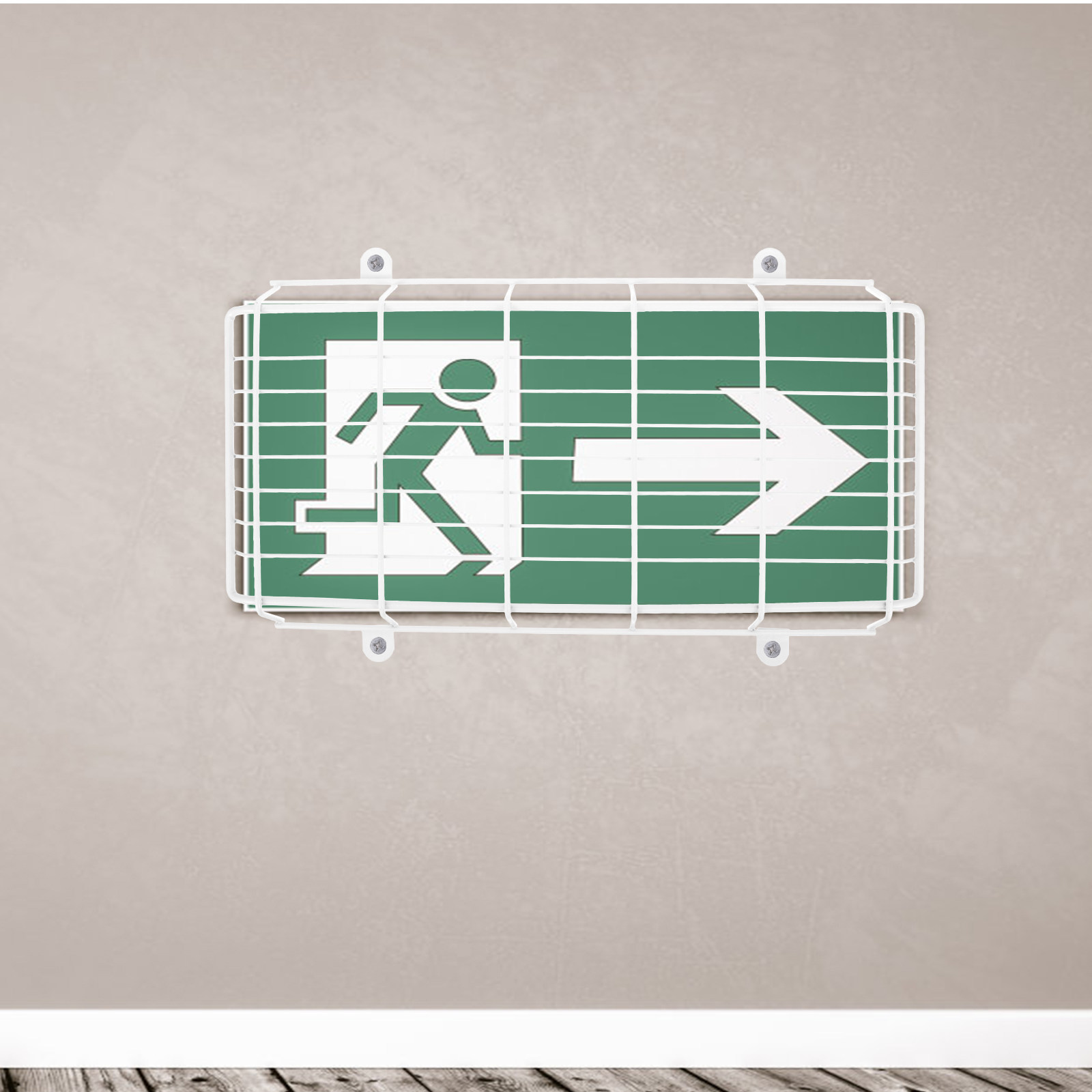 علامة خروج الطوارئ من الفولاذ  - مراجعة Emergency Exit Sign وسعره